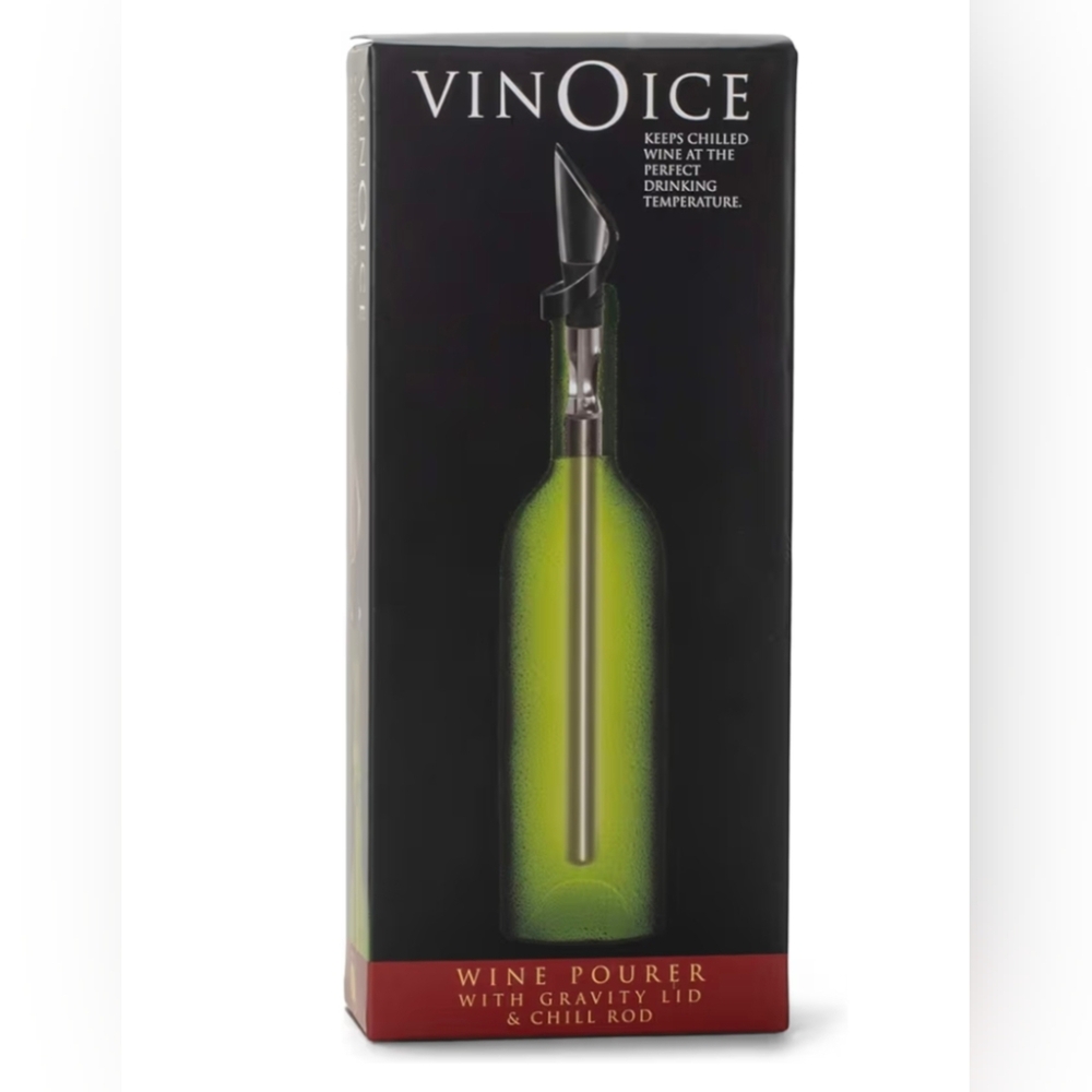 VinOice is a 2-in-1 in-Bottle Wine Accessory